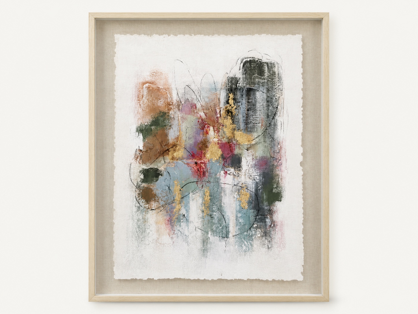 Handpainted Shadow Box image 1