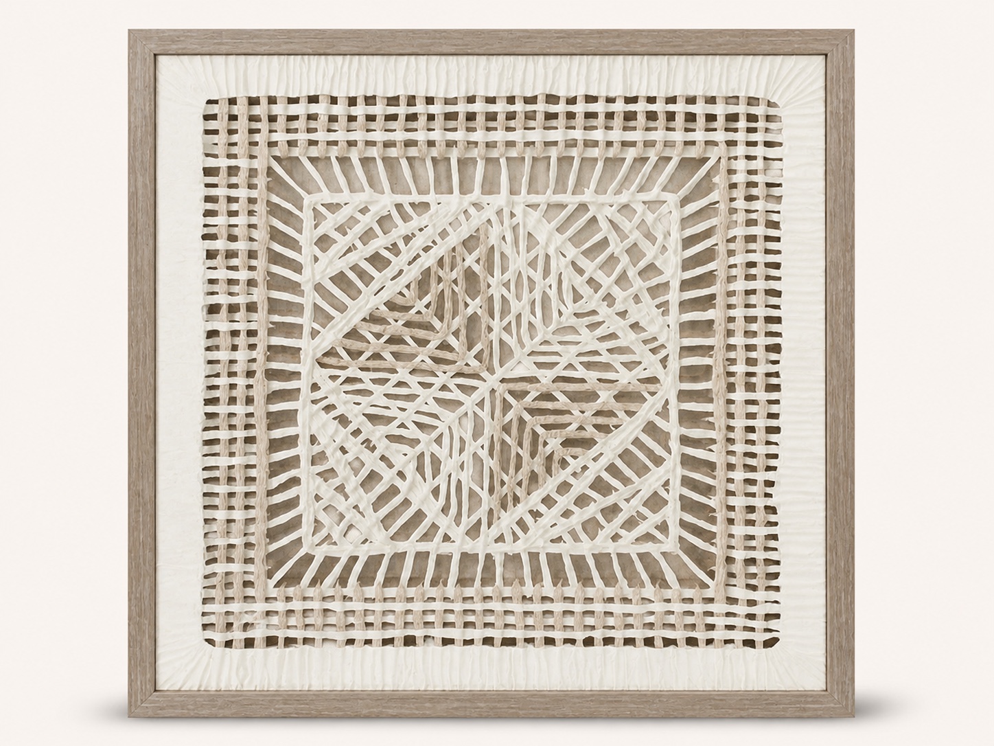 Rice Paper Shadow Box image 1