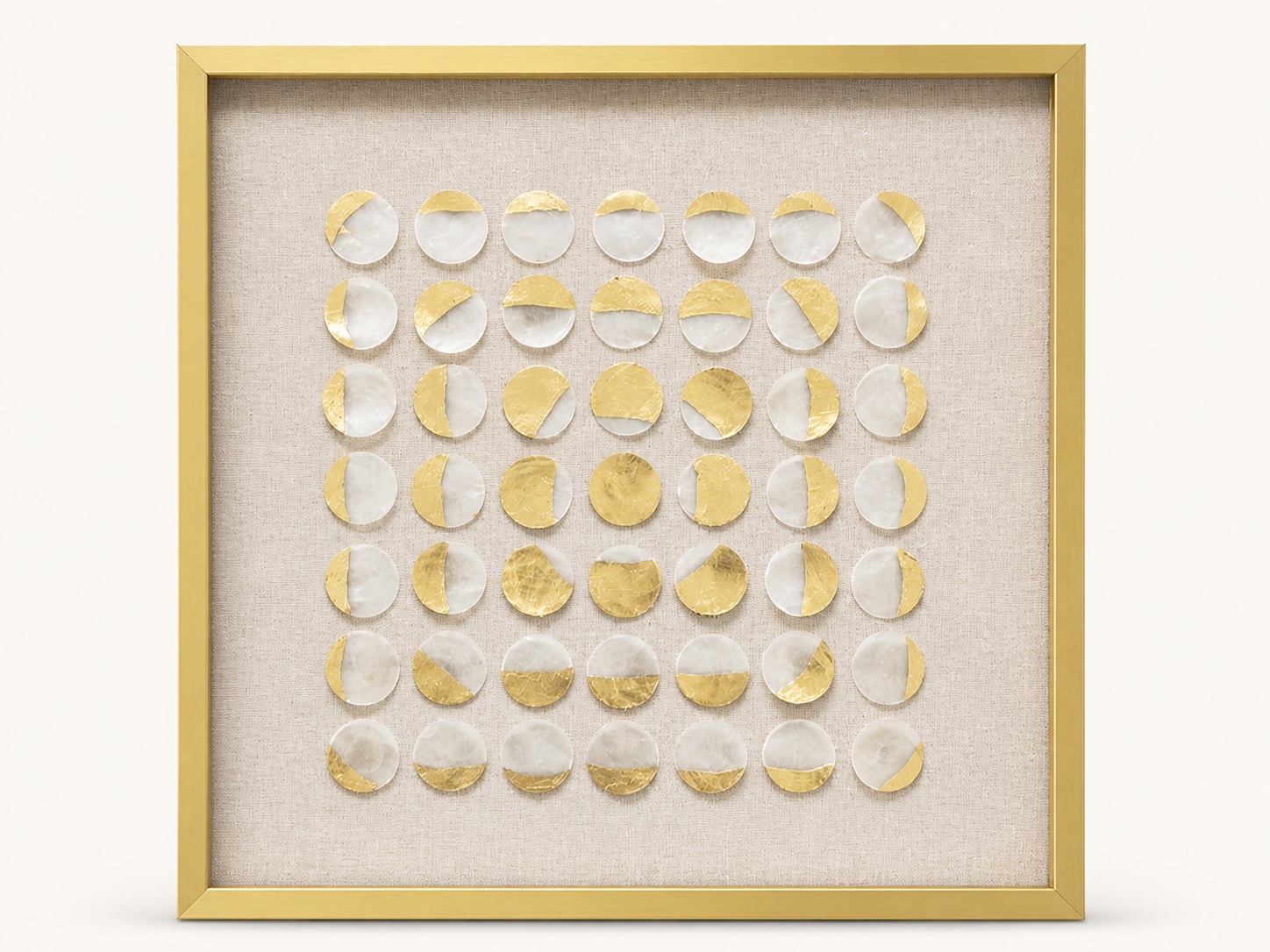 Capiz Shell Shadow Box image 1