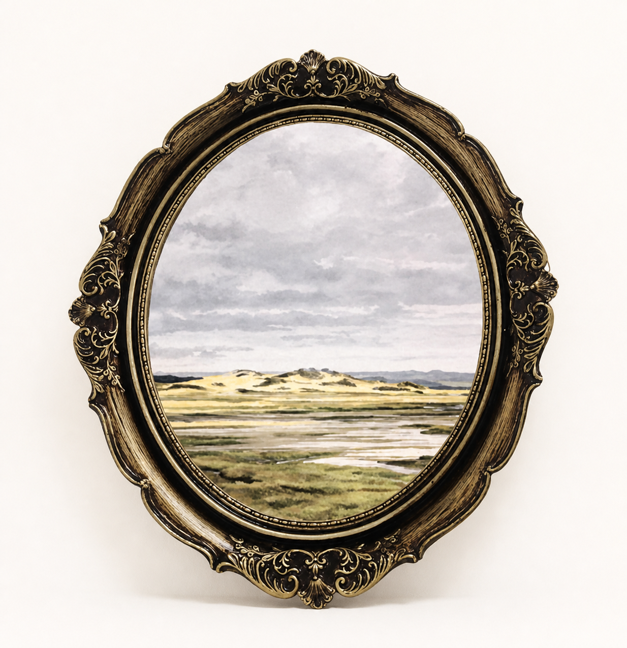 Oval Coastal Landscape image 1