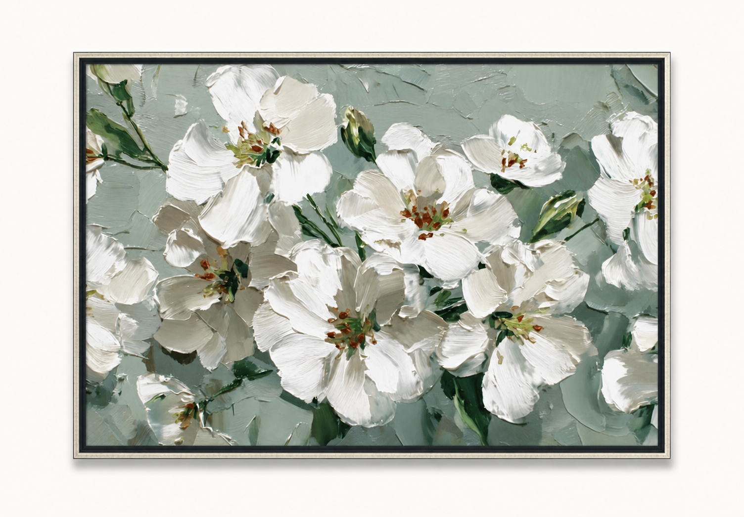 White Blossom Impasto image 1