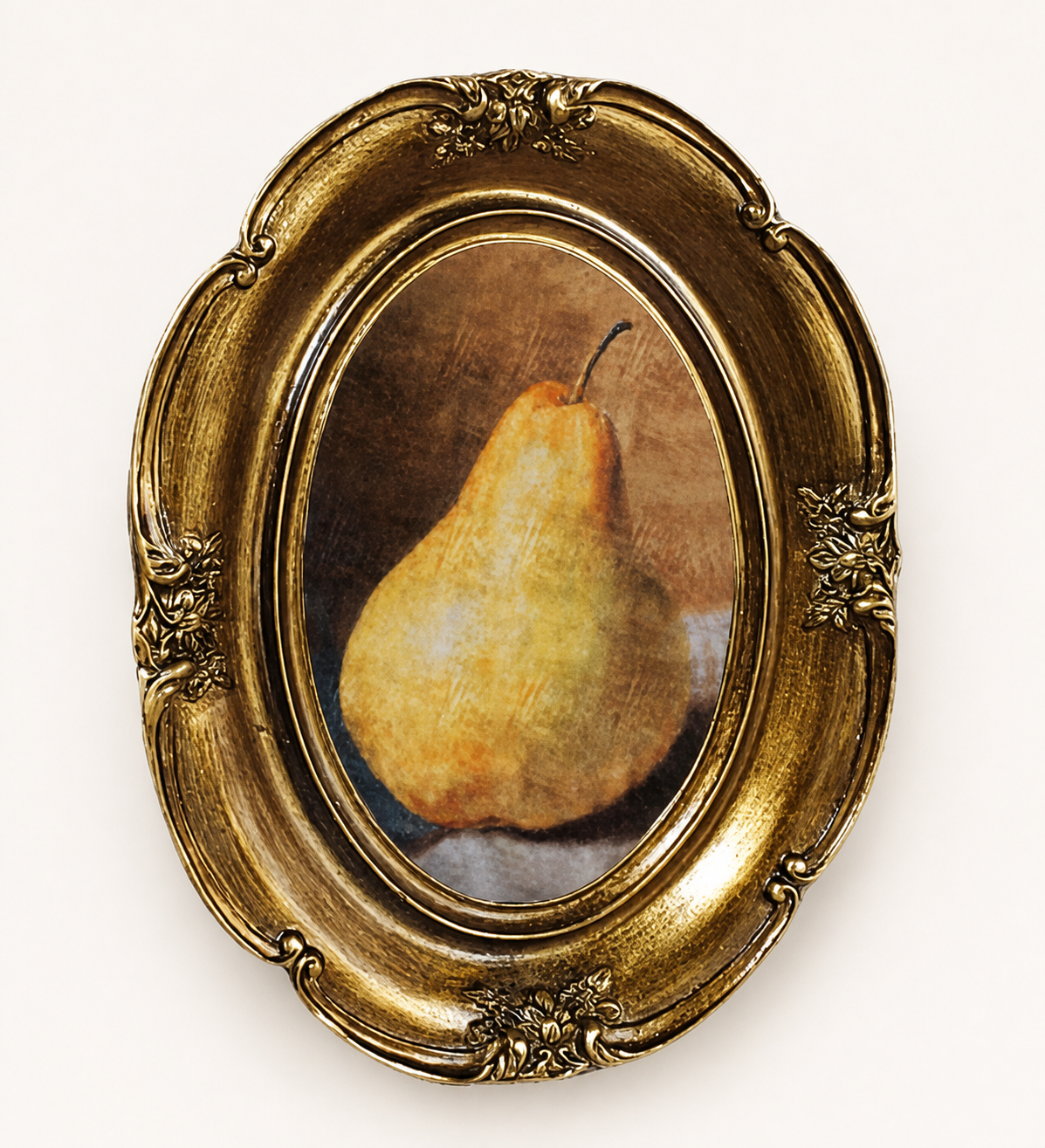 Golden Pear Still Life image 1