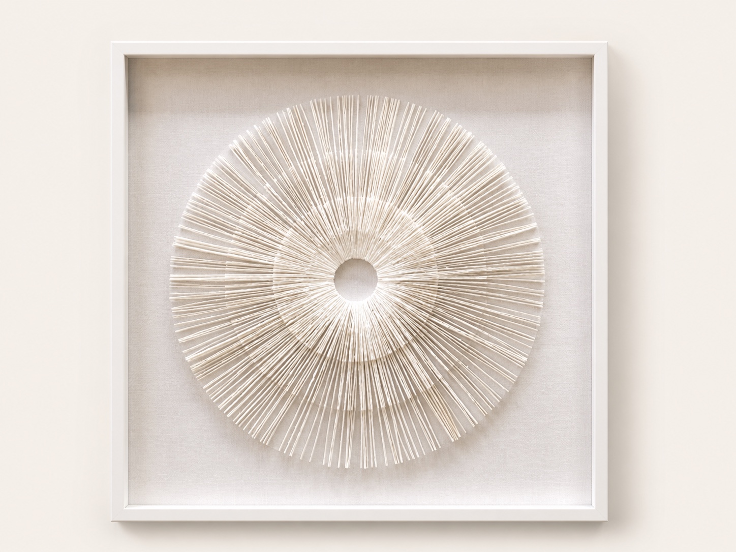 Rice Paper Shadow Box image 1