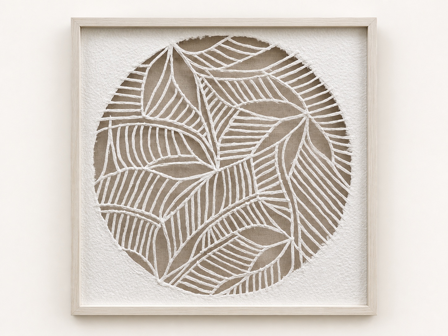 Rice Paper Shadow Box image 1