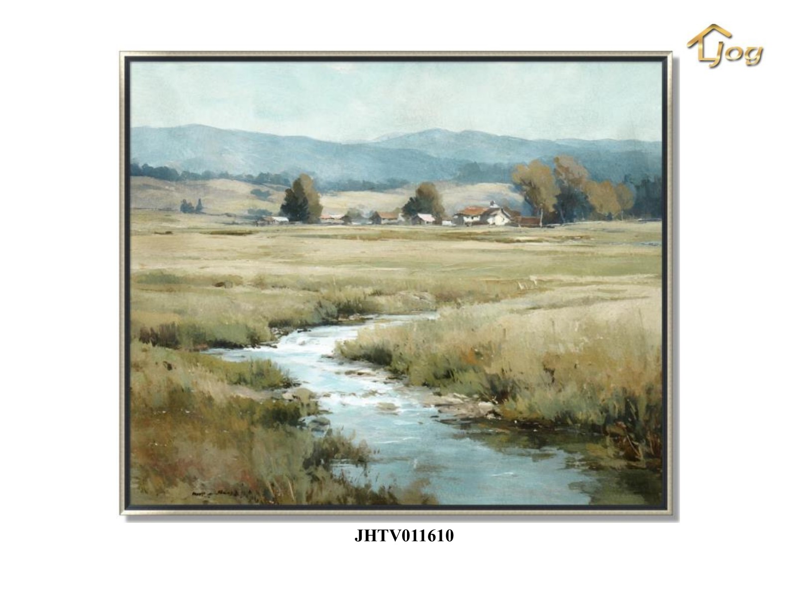 Custom landscape canvas art