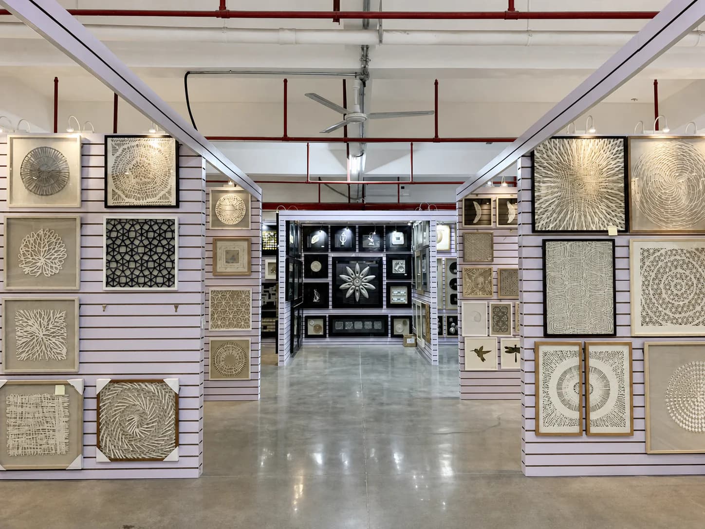 Joyhome Arts wall art showroom in Xiamen